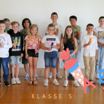 Klasse 5 Einschulung