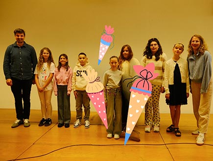 Einschulung Klasse 5 - Gruppenfoto