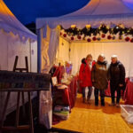 Stand im Schlosshof Bruchsal - Schlossweihnacht